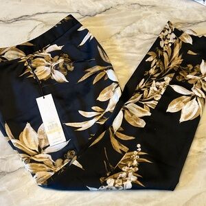 Calvin Klein Floral-Print Pants